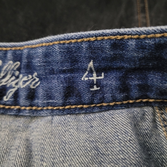 TOMMY HILFIGER | button up denim jean skirt - Picture 7 of 8